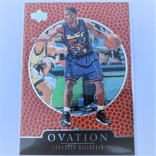 Chauncey Billups  1998 Upper Deck Ovation NBA Basketball #63 Toronto Raptors Mint Sleeved