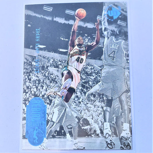 Shawn Kemp 1997 Upper Deck UD3 NBA Basketball #41 Ariel Artists Seattle Supersonics Mint Sleeved