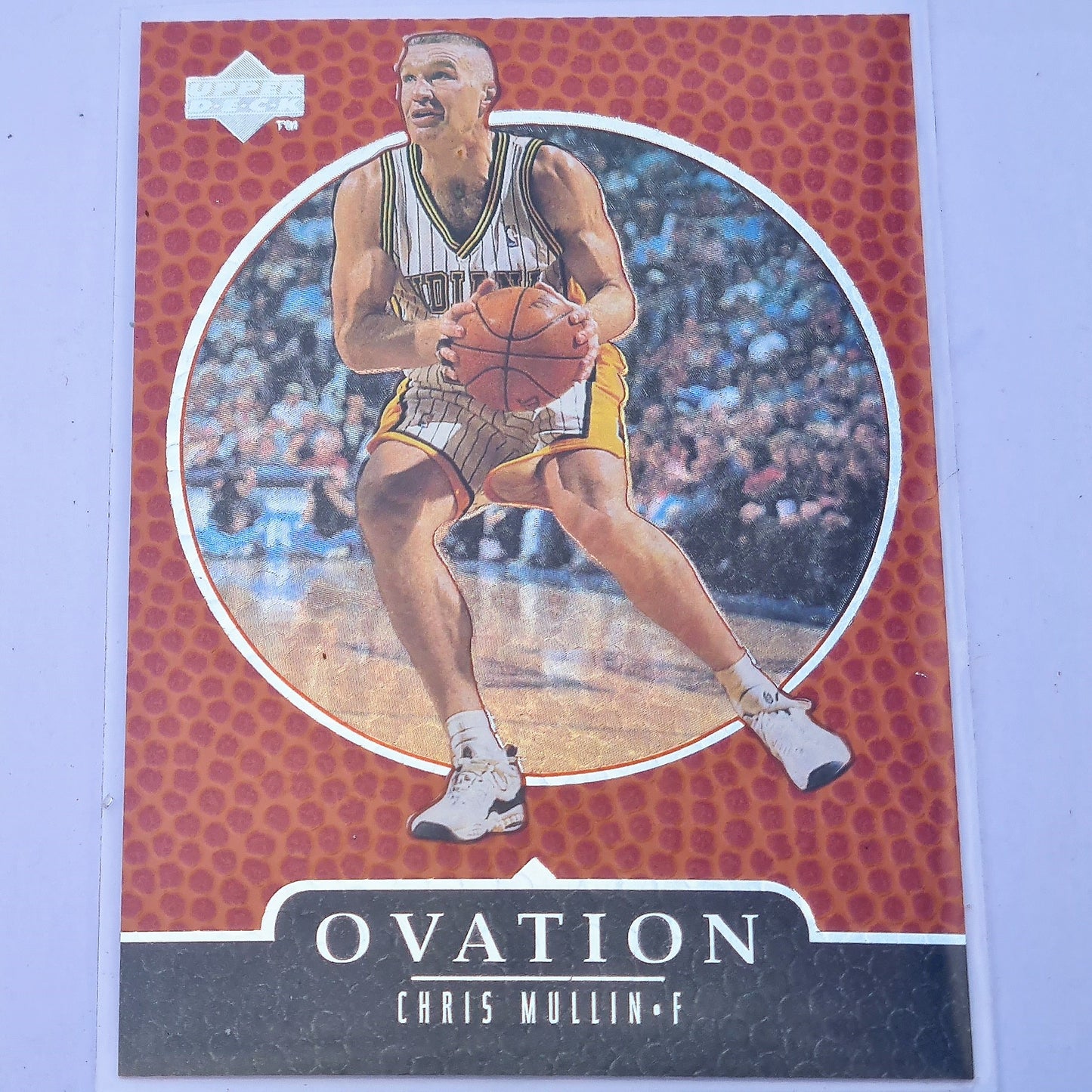 Chris Mullin 1998 Upper Deck Ovation NBA Basketball #25 Indiana Pacers Nets Mint Sleeved