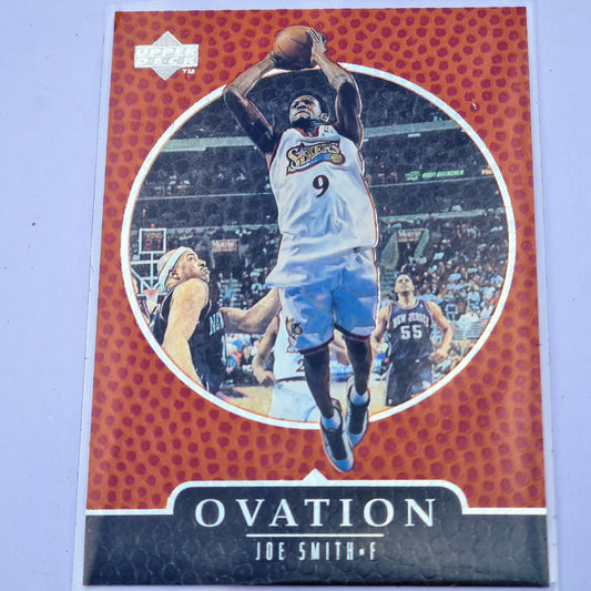 Tom Smith 1998 Upper Deck Ovation NBA Basketball #50 Philadelphia 76ers Mint Sleeved