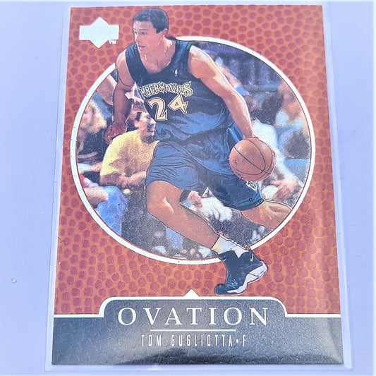 Tom Gugliotta 1998 Upper Deck Ovation NBA Basketball #39 Minnesota Timberwolves Mint Sleeved