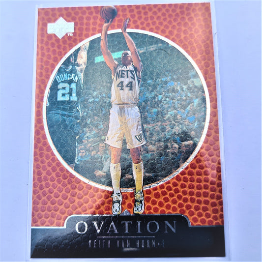 Keith Van Horn  1998 Upper Deck Ovation NBA Basketball #41 New Jersey Nets Mint Sleeved