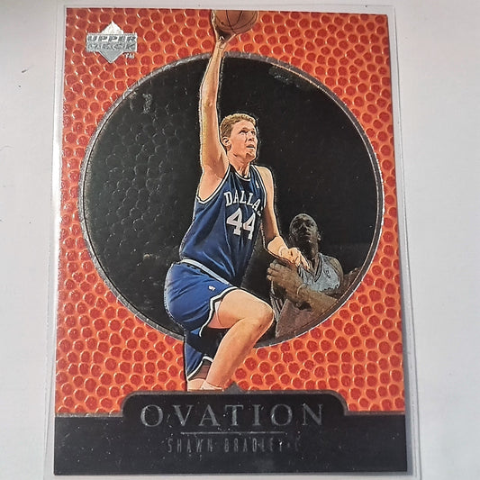 Shawn Bradley 1998 Upper Deck Ovation NBA Basketball #15 Dallas Mavericks Mint Sleeved