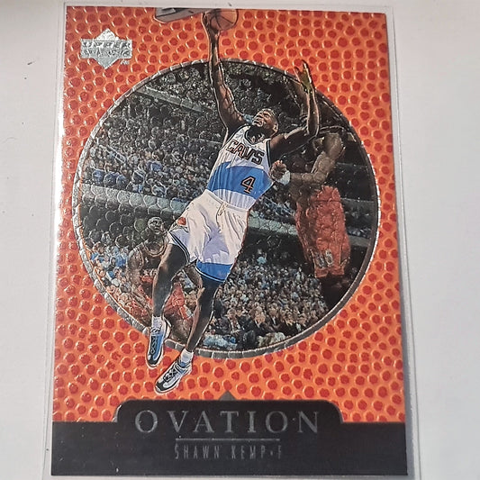 Shawn Kemp 1998 Upper Deck Ovation NBA Basketball #11 Cleveland Cavaliers Mint Sleeved