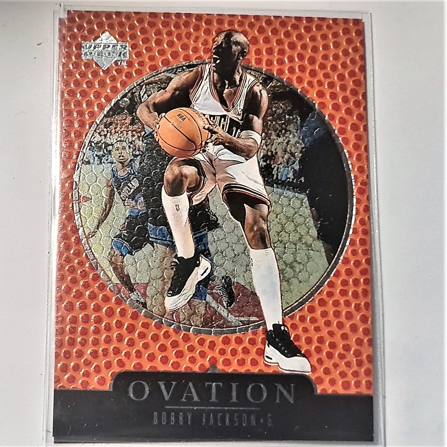 Bobby Jackson 1998 Upper Deck Ovation NBA Basketball #17 Denver Nuggets Mint Sleeved