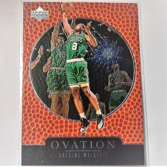 Antoine Walker 1998 Upper Deck Ovation NBA Basketball #3 Boston Celtics Mint Sleeved