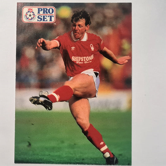 Stuart Pearce 1991-92 Pro Set Football League Soccer #76 Nottingham Forest Case Fresh Sleeved stunning example