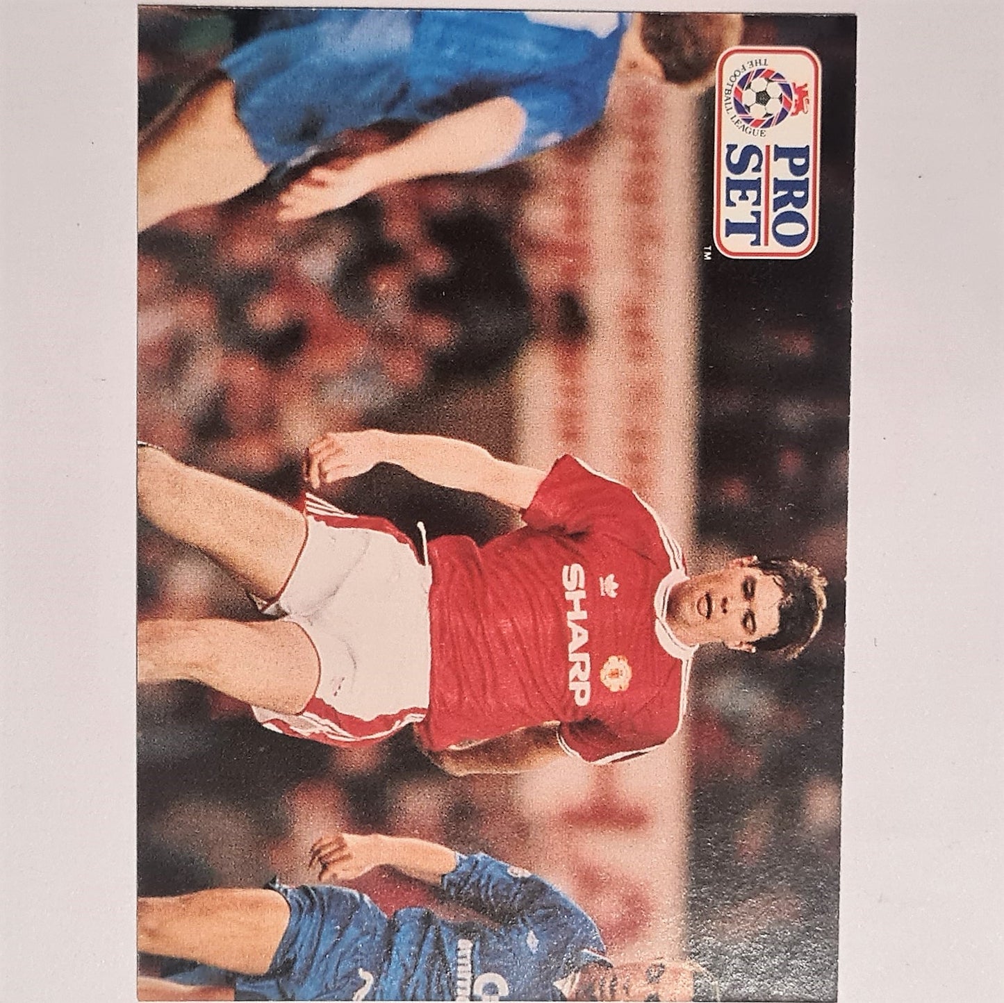 Gary Pallister 1991-92 Pro Set Football League Soccer #64 Manchester United Case Fresh Sleeved atemberaubendes Beispiel