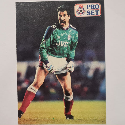 David Seaman 1991-92 Pro Set Football League Soccer #1 Arsenal Case Fresh Sleeved stunning example