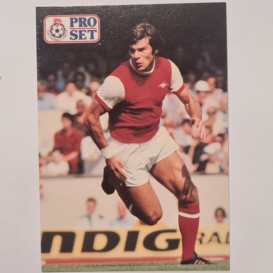 Malcolm MacDonald Legend card 1991-92 Pro Set Football League Soccer #228 Arsenal England  Case Fresh Sleeved stunning example