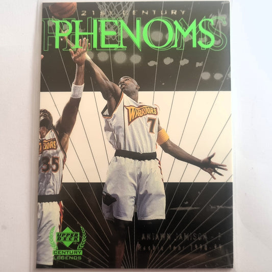 Antawn Jamison 1998 Upper Deck 21st Century Legends Phenoms #60 NBA Basketball Golden State Warriors mint Sleeved