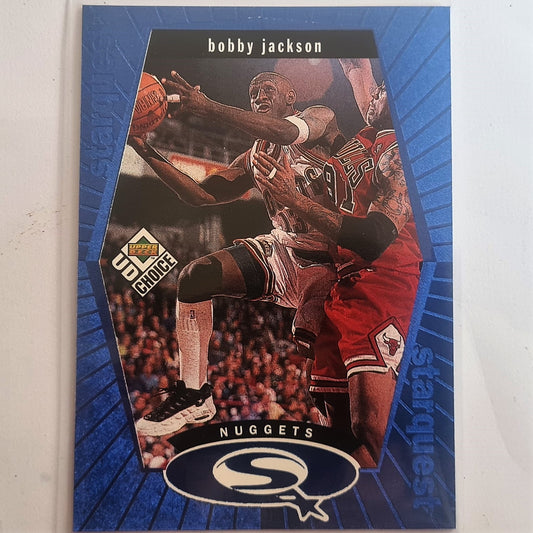 Bobby Jackson 1998 Upper Deck Starquest SQ7 NBA Basketball Denver Nuggets near mint Sleeve