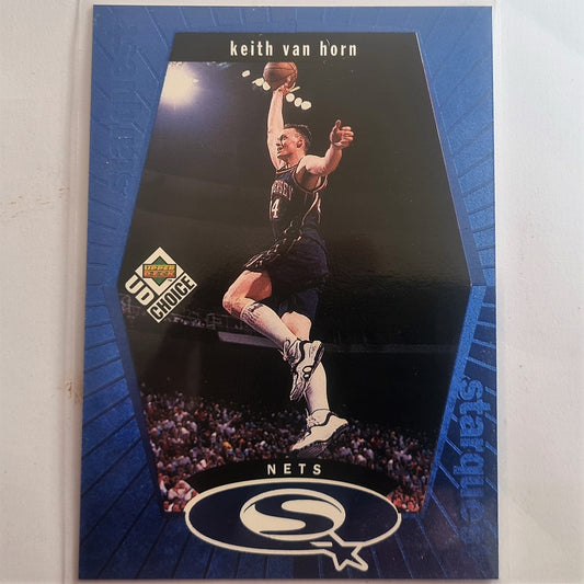Keith Von Horn 1998 Upper Deck Starquest SQ17 NBA Basketball New Jersey Nets Ärmel