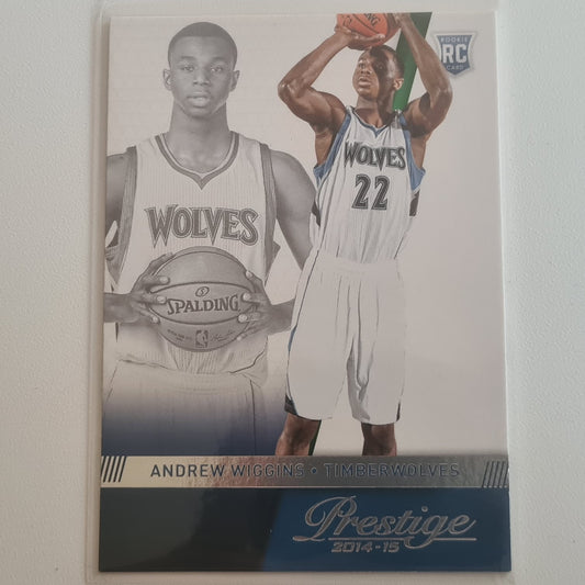 Andrew Wiggins 2014-15 Panini  Prestige #161 NBA Basketball Minnesota Timberwolves vgc Sleeved