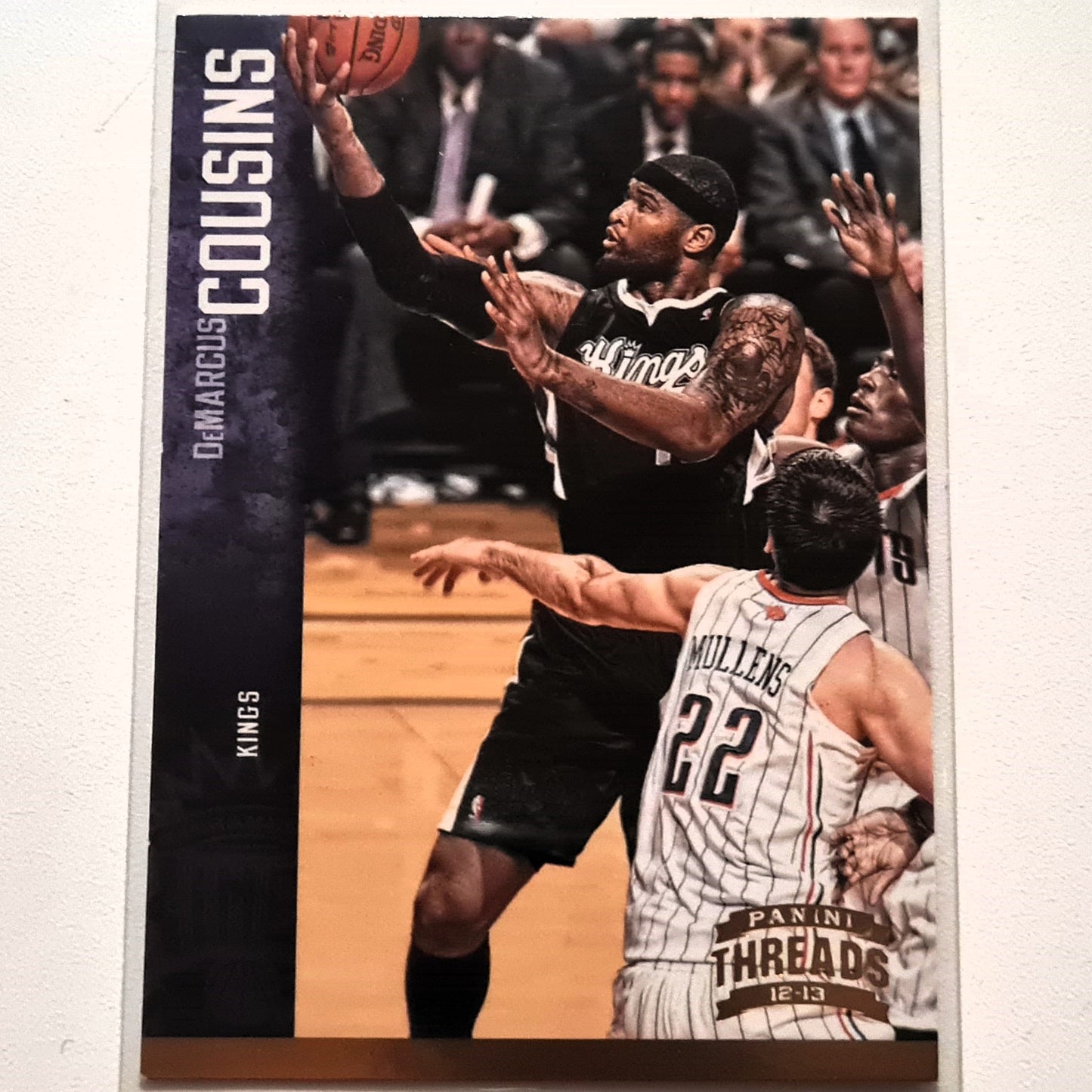 DeMarcus Cousins 2012-13 Panini Threads #123 NBA Basketball Sacramento Kings Fair/Good  Sleeved