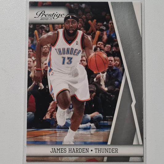 James Harden 2010-11 Panini Prestige  #81 NBA Basketball Oklahoma City Thunder very good sleeved