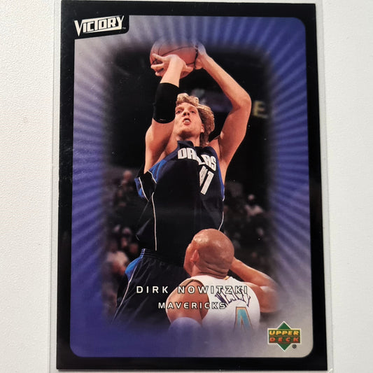 Dirk Nowitzki 2003 Upper-Deck Victory  #16 NBA Basketball Dallas Mavericks very good sleeved