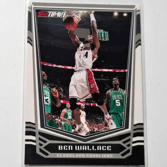 Ben Wallace 2009 Topps Tip Off #69 Basketball NBA Cleveland Cavaliers Very Good sleeved