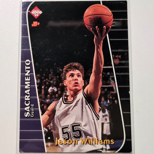 Jason Williams 1999 Edge NBA Basketball Sacramento Kings Fair sleeved