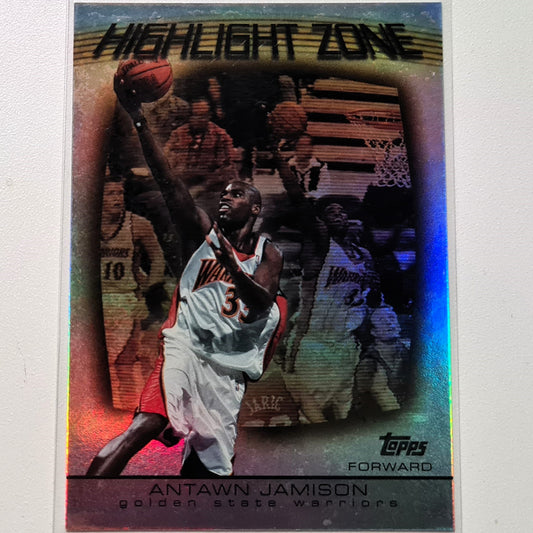 Antawn Jamison 2003 Topps Highlight Zone HZ-15 NBA Basketball Golden State Warriors Superb sleeved