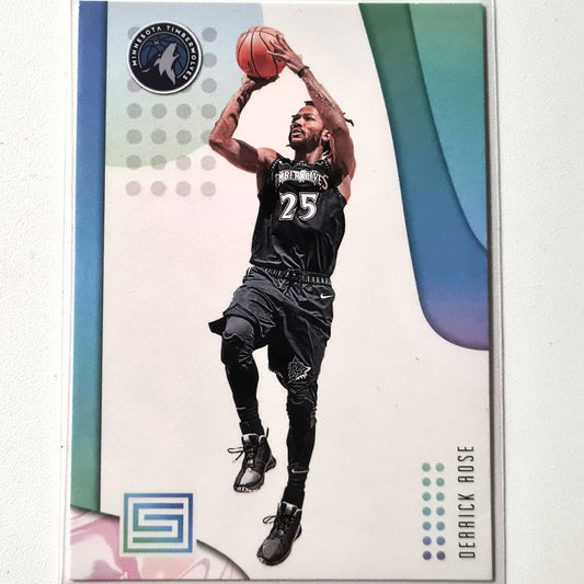 Derrick Rose 2018-19 Panini Status #4 NBA Basketball Minnesota Timberwolves Nets Very good sleeved