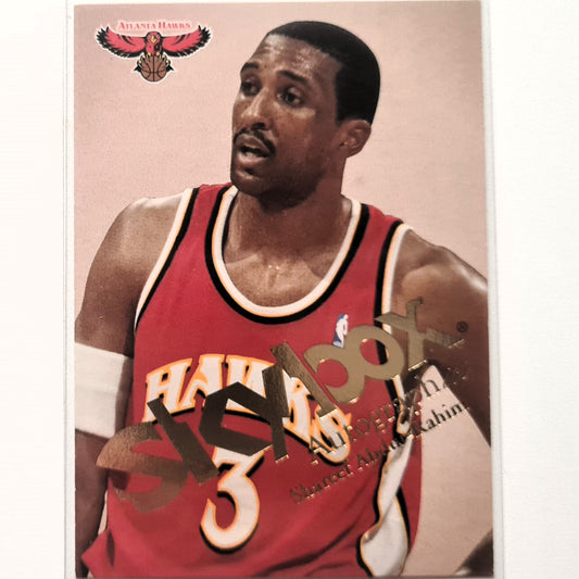 Shareef Abdur-Rahim 2004 Fleer 03-04 Autographics #39 NBA Basketball Atlanta Hawks Superb Sleeved