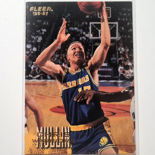 Chris Mullin 1996 Fleer 96-97 #35 NBA Basketball Golden State Warriors Good-Very good sleeved