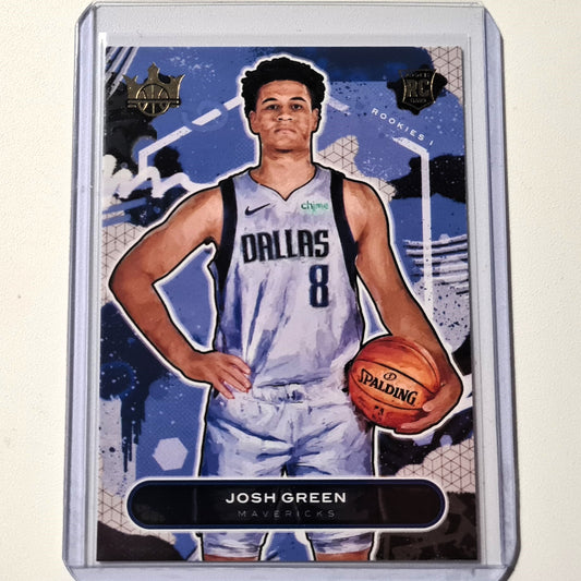 Josh Green 2020-21 Panini Court Kings Rookie RC #100 NBA Basketball Dallas Mavericks Mint Sleeved