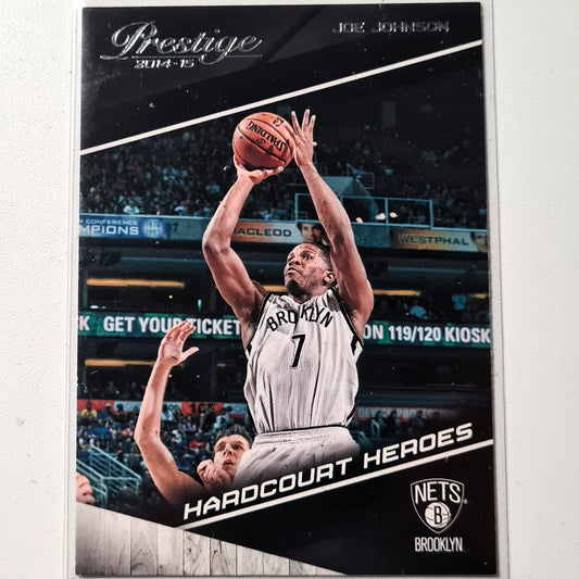 Joe Johnson 2014–15 Panini Prestige #1 Hardcourt Heroes NBA Basketball Phoenix Suns, sehr gute Ärmel