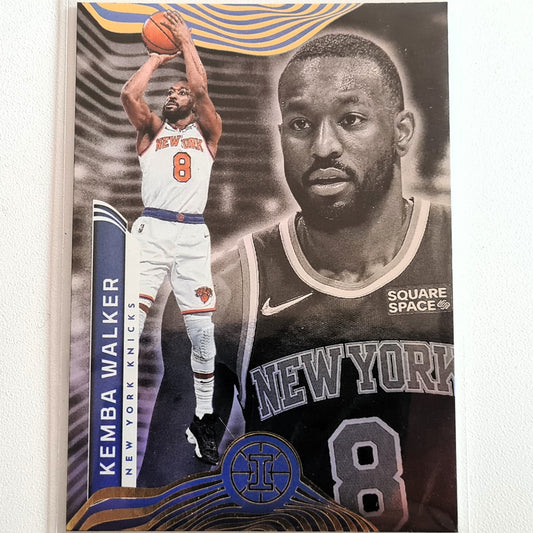 Kemba Walker 2021-22 Panini illusions #10 NBA Basketball New York Knicks Mint Sleeved