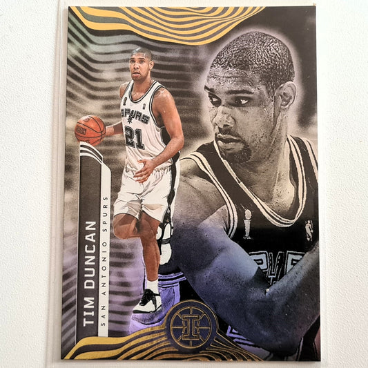 Tim Duncan 2021-22 Panini illusions #127  NBA Basketball San Antonio  Mint Sleeved