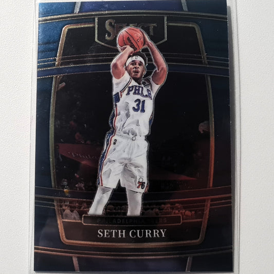 Seth Curry 2021-22 Panini Select #84 NBA Basketball Seth Curry Mint Sleeved