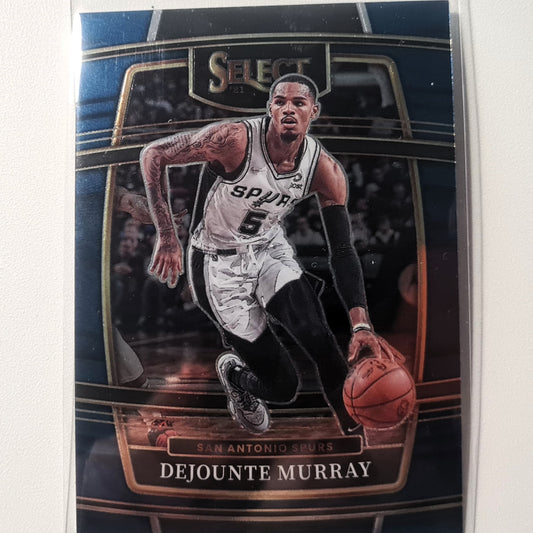 DejounteMurray 2021-22 Panini Select #43 NBA Basketball San Antonio Spurs Mint Sleeved