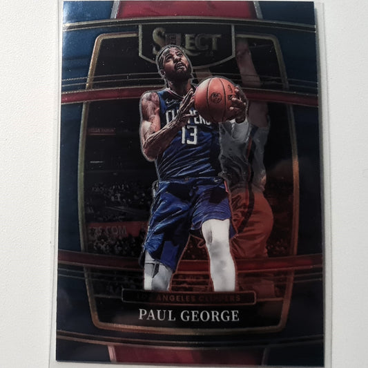 Paul George 2021-22 Panini Select #14 NBA Basketball Portland LA Clippers Mint Sleeved