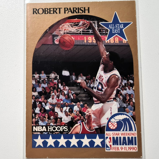Robert Parish 1990 NBA Hoops #8 NBA Basketball All Star Weekend East gut/sehr gut Ärmellos