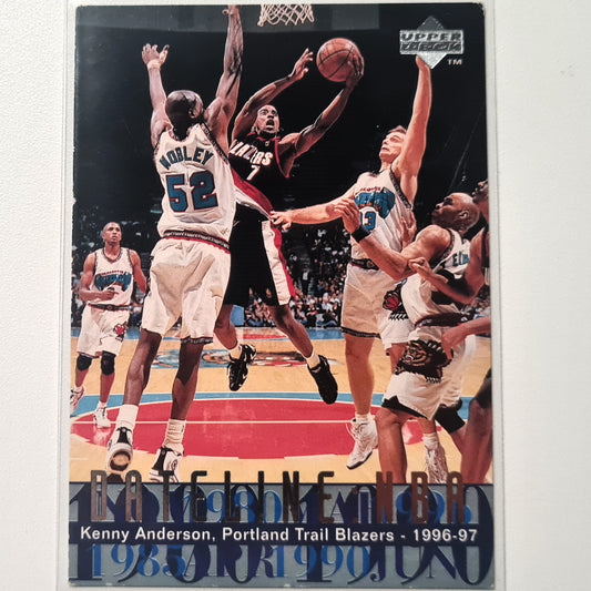Kenny Anderson 1997 Upper Deck #327 NBA Dateline NBA Basketball Portland Trail Blazers Fair Sleeved