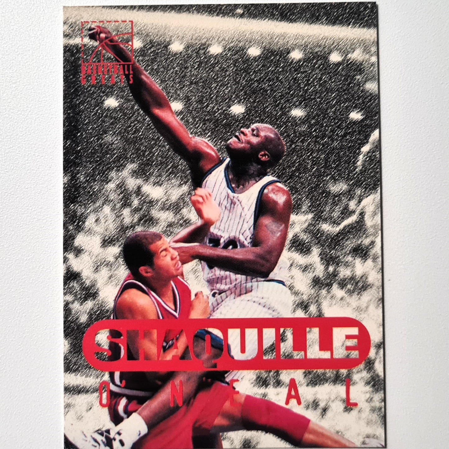 Shaquille O'Neal 1996 the Score Board #91 NBA Basketball Greats Orlando Magic Excellent Sleeved