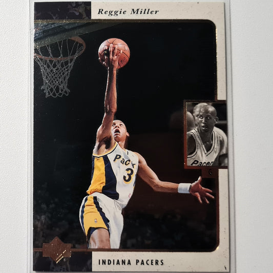 Reggie Miller 1996 Upper Deck SP #56 NBA Basketball Indiana Pacers Excellent Sleeved