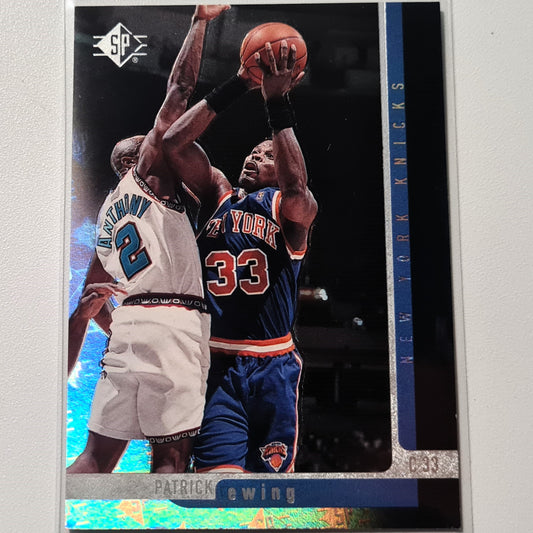 Patrick Ewing 1997 Upper-Deck SP #73 NBA Basketball New York Knicks Excellent/Mint Sleeved