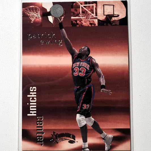 Patrick Ewing 1998 Skybox Thunder #33 NBA Basketball New York Knicks Excellent Sleeved