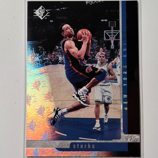 John Starks 1997 Upper-Deck SP #76 NBA Basketball New York Knicks Excellent Sleeved