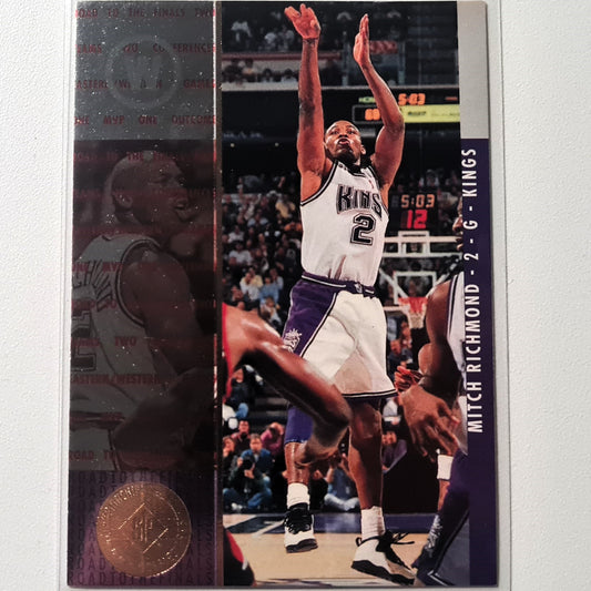 Mitch Richmond 1995 Upper-Deck SP #23 NBA Basketball Sacramento Kings Ausgezeichnete Ärmel