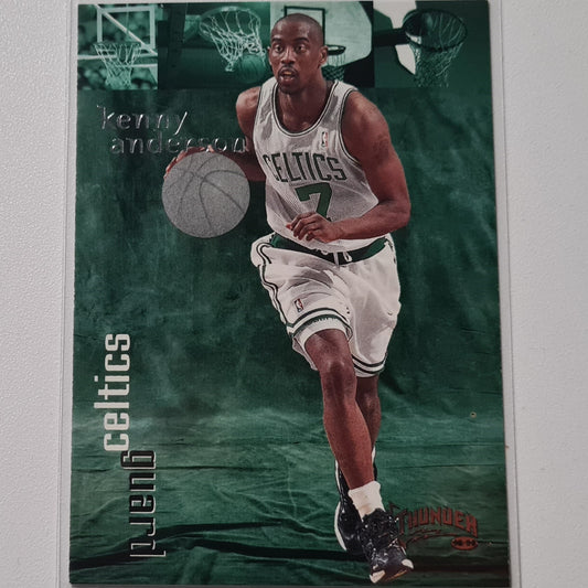 Kenny Anderson 1998 Skybox Thunder #72 NBA Basketball Boston Celtics Sehr gute Ärmel