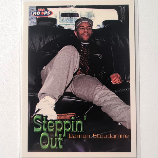 Damon Stoudamire 1998 Skybox NBA Hoops Steppin Out #158 NBA Basketball Portland Trail Blazers Excellent sleeved