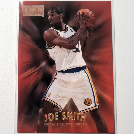 Joe Smith 1997 Skybox Premium #33 NBA Basketball Golden State Warriors Sehr gut bedruckt