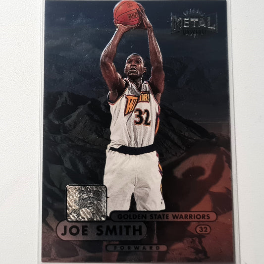 Joe Smith 1998 Skybox Metal Universe #57 NBA Basketball Golden State Warriors Ausgezeichnete Ärmel