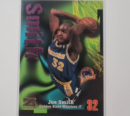 Joe Smith 1997 Skybox Z-Force #75 NBA Basketball Golden State Warriors Ausgezeichnete Ärmel