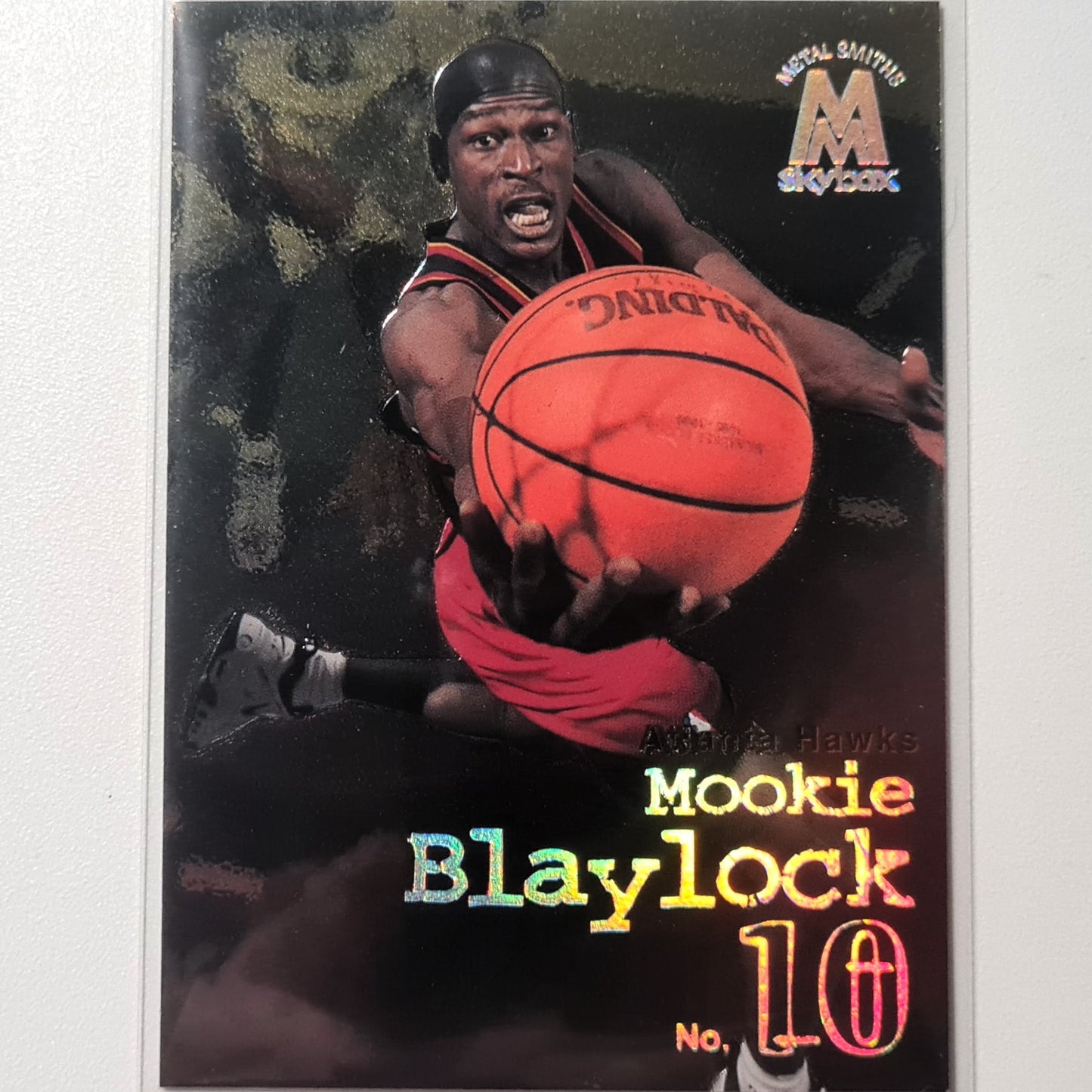 Mookie Blaylock 1999 Skybox Molten Metal Smiths #53 NBA Basketball Atlanta Hawks Ausgezeichnete Ärmel