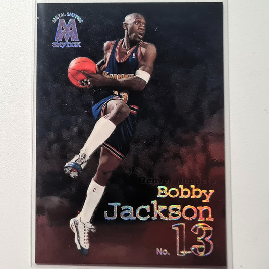 Bobby Jackson 1999 Skybox Molten Metal Smiths #77 NBA Basketball Denver Nuggets Excellent sleeved