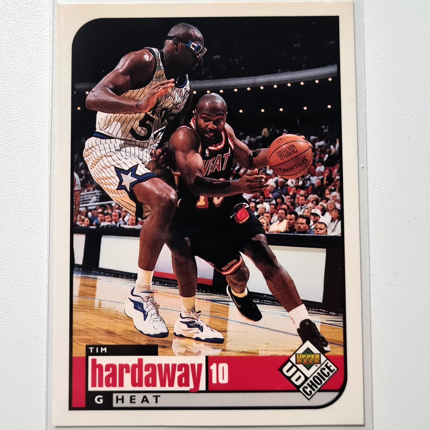 Tim Hardaway 1998 Upper-Deck #75 NBA Basketball Miami Heat Superb Sleeved